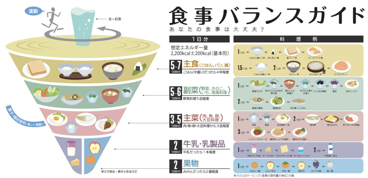 食事バランスガイド